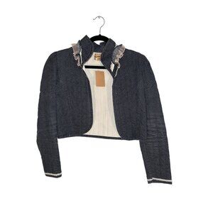 Vintage Gunne Sax Quilt Coat Jessica McKlintock Cottagecore Prairie Western